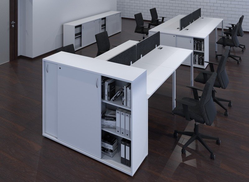 Мебель для персонала STEEL - комплект 3