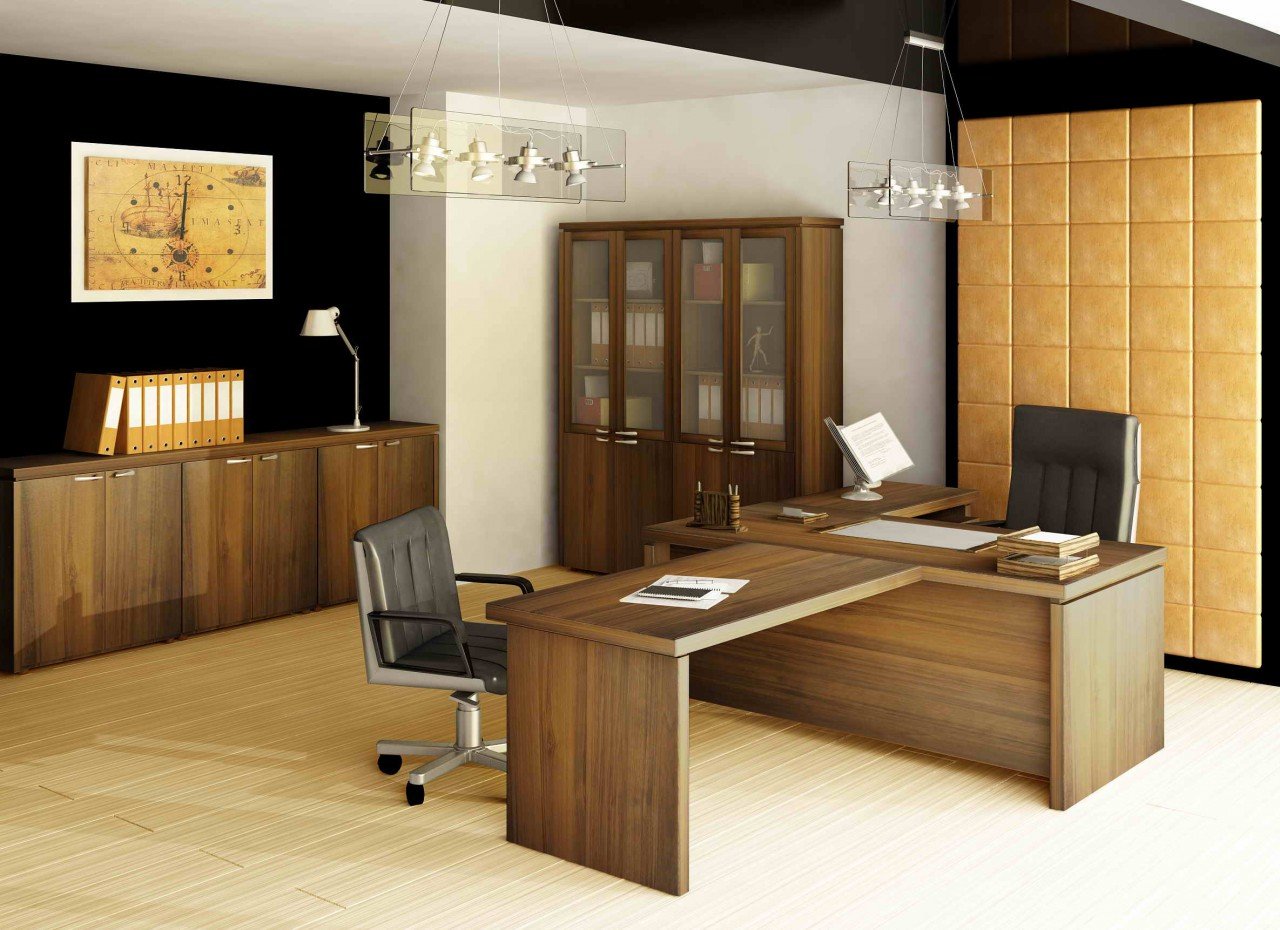 Мебель для кабинета руководителя Милан - комплект 3